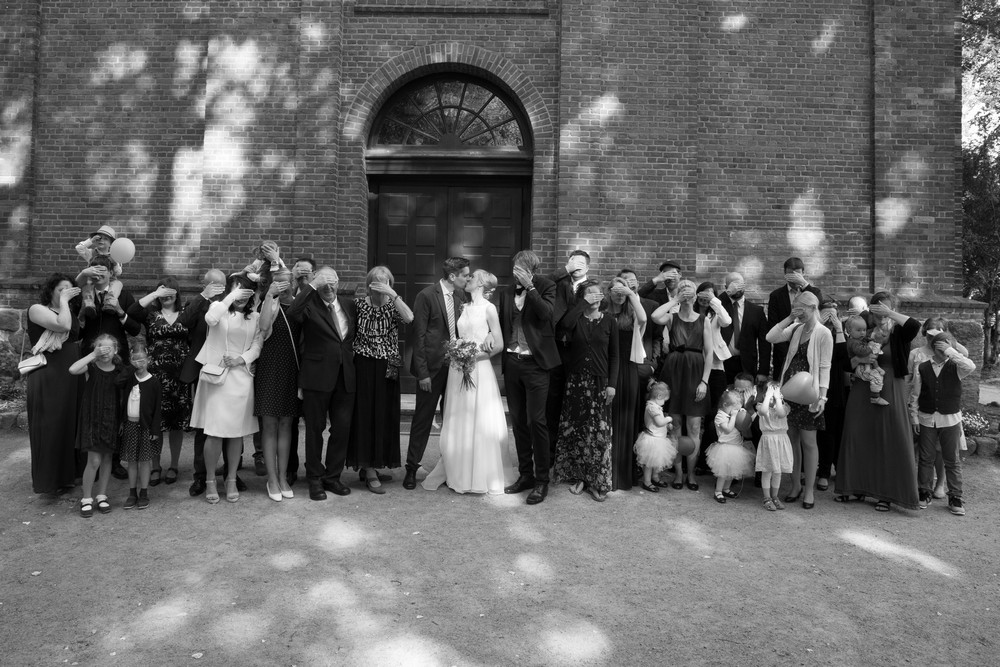 Als Hochzeitsfotograf wieder in der Bergstedter Kirche